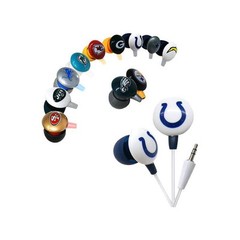 iHip NFF10200TBB NFL Tampa Bay Buccaneers Mini Ear Buds, Red/Black..