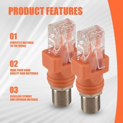 Coaxial to Ethernet Adapter, 4 Pack Coax F Female to RJ45 Male Converter3277