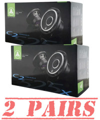 2 Pairs Jl Audio C2-525x 5 1/4″ 2 Way Coaxial Car Speakers