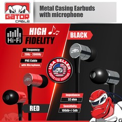 Earphones Headphones Headset Earbuds In-Ear Bass Stereo Hi-Fi with MIC Wired