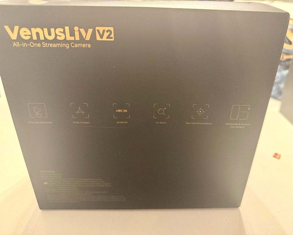 Awesome Hollyland VenusLiv V2 Streaming Camera!