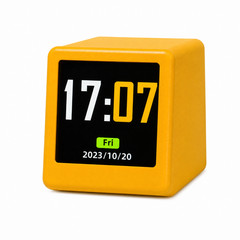 Mini WiFi Weather Station Digital Clock IPS LCD Temperature Humidity Display