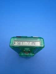 Vintage Translucent Green Pager Beeper Possibly Motorola Unbranded Works Ex Cond