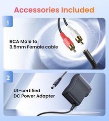 Professional 4K Audio Extractor HDMI Converter: Optical & RCA Connection Options