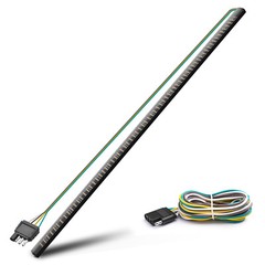Waterproof 48″ Triple Row 360 LED Tailgate Strip Light Bar Tube for Pickup Truck
