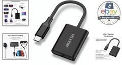 AR Glasses Hub USB C to AR Glasses 4K@60Hz Charging Adapter