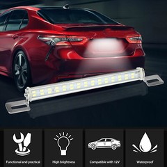 Universal License Plate LED Back Up Light Car SUV Truck RV 6000K Super White 12V