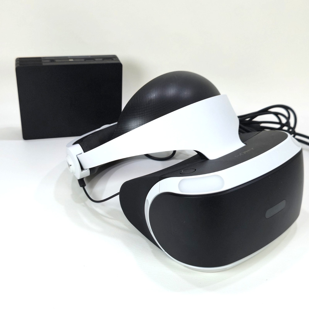 WORKING Sony PlayStation VR Virtual Reality Headset And Processor Unit