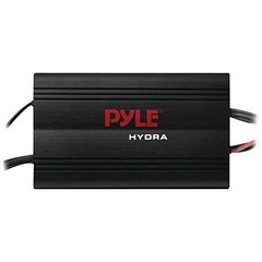 Pyle Hydra Marine Amplifier – Upgraded Elite Series 800 Watt 4 Channel Micro