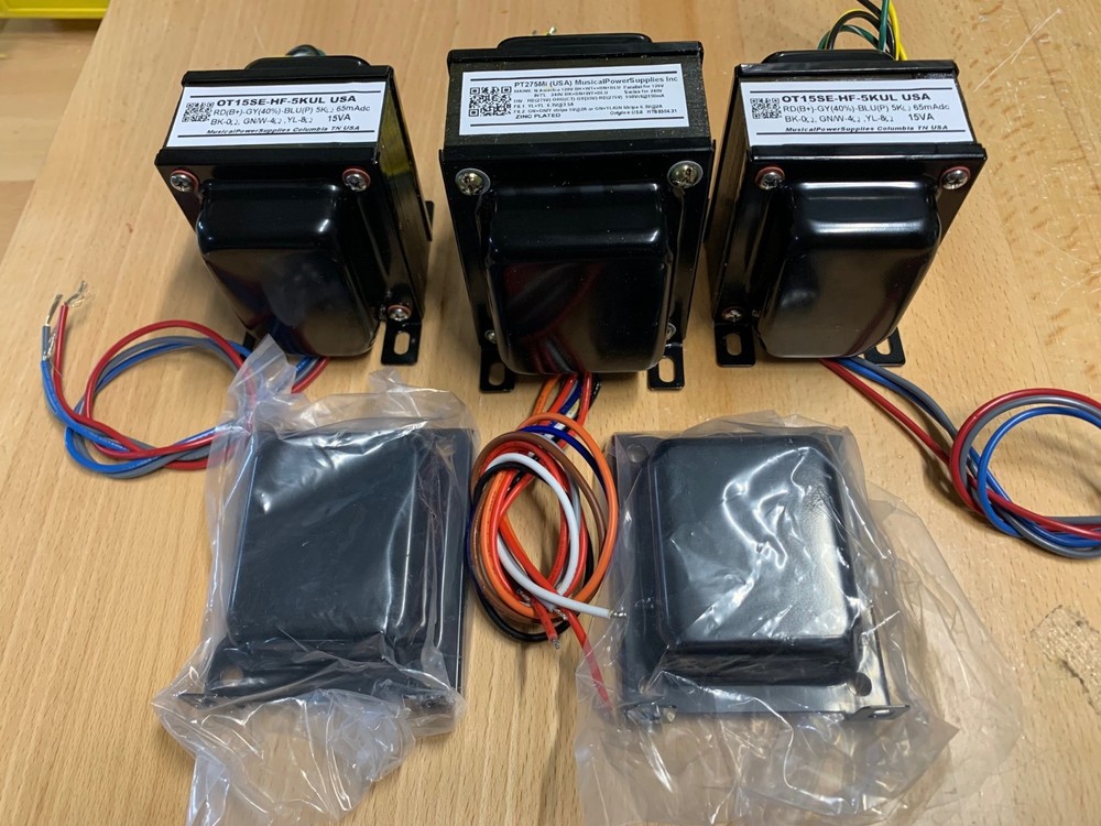 Single Ended HiFi Transformer Set OT15SE-HF-5KUL Pair + PT275Mi + Covers