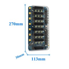 New Automatic/Manual SCART SWITCH Distributor Converter 7 In 1 Out Divider
