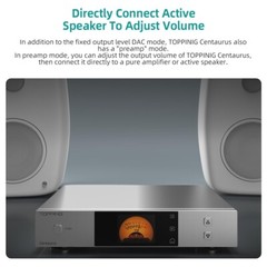 TOPPING Centaurus Desktop R2R Decoder USB DAC Or TOPPING E30II + L30II Series