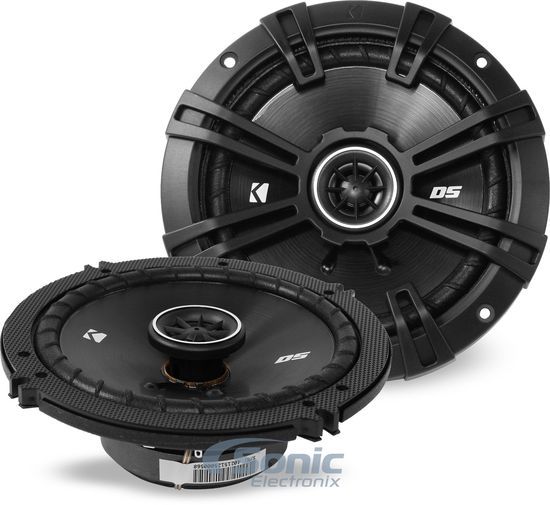 KICKER 240W 6.5″ 2-Way DS Series Coaxial Car Stereo Speakers | 43DSC6504