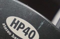 AKG HP40 Studio Monitoring Headphones Black Adjustable