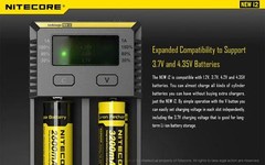 Nitecore i2 2016 Intellicharger Charger for 16340 RCR123A 14500 and more