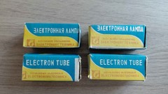 6A2P / 6BE6 / EK90 / 5750 / heptode tube. NOS. Lot of 4.