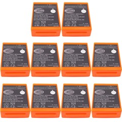 10-Pack 6V BA225030 NiMH Battery For HBC Pump Truck Remote Control Battery Power