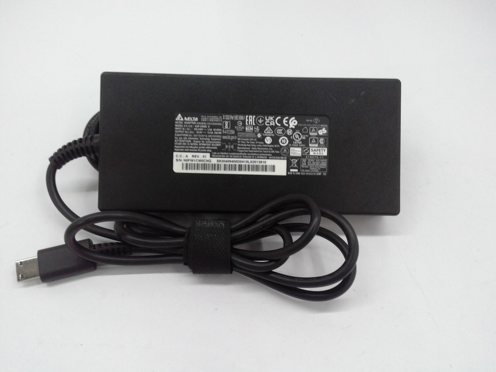 Genuine Delta MSI 20V 12A 240W AC Adapter Power Supply Charger ADP-240EB D 4PIN