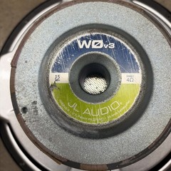 JL Audio 15W0v3.4 15 Subwoofer Single 4 Ohm. Untested