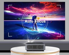 AUSHA Android Led Auto Focus Projector with 4K 8K Support & Dolby Audio