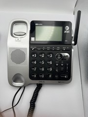 AT&T Corded Phone Answering Machine Caller ID System Large CL84102- See Details