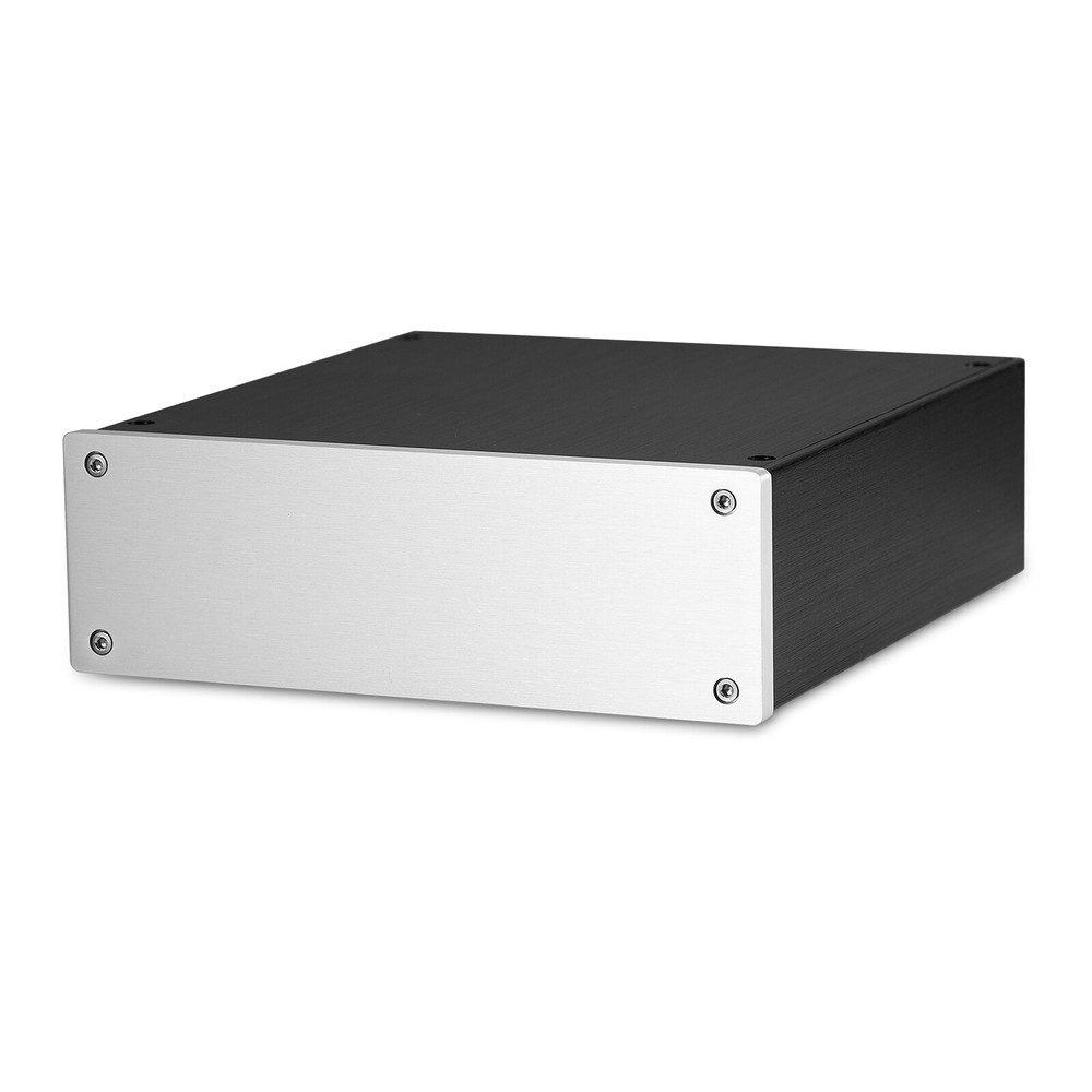 DIY Amplifier Aluminum Chassis Metal Case Enclosure for Headphone Amp/DAC/Preamp