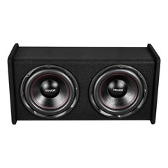 VEVOR Subwoofer Bass Package Dual Car Audio Subwoofer and Amp Package 490W RMS