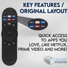 Used Original Vizio XRT270 V2 TV Remote Control