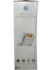 AT&T CL4940 Corded Phone Digital Answering System Big Button Backlit