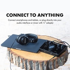 M~AUDIO HDH40 Studio Headphones, Closed Back, 2.7m Cable