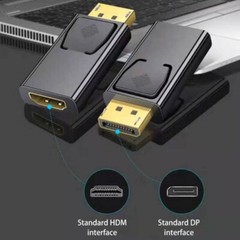 New Display Port to HDMI Male Female Adapter Converter DisplayPort DP to HDMI 5x