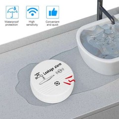 Automatic WaterLeak Detector 90Db Water Sensor Alarm Flood Detector for Basement
