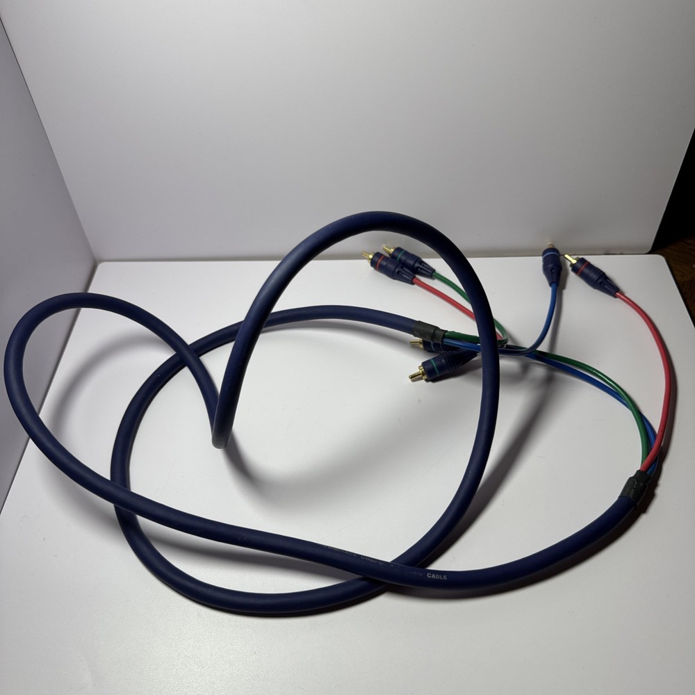 RCA High Performance Component Video Cable Retro Console Ps2