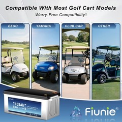 4.032kWh 36v 105ah Lifepo4 Lithium Battery for Golf Cart Club Car Ezgo Yamaha