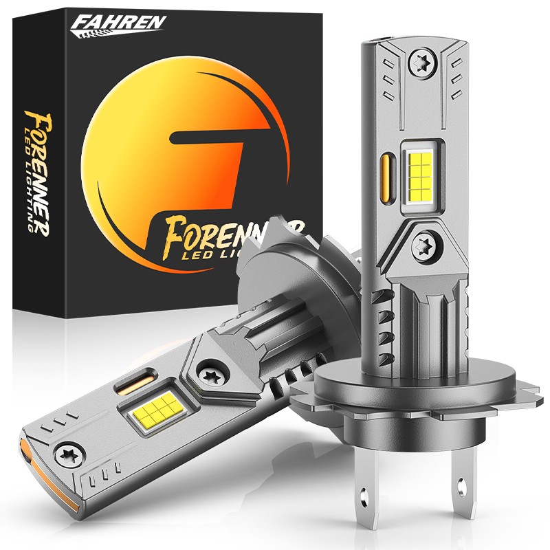 FAHREN Upgraded H7 LED Headlight Bulbs Kit 90000LM Low/Fog Beam 10Years Lifespan