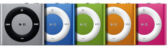 Apple iPod Shuffle 2nd 4th 5th 6th Generation 1GB 2GB – Silver Black Blue Purple