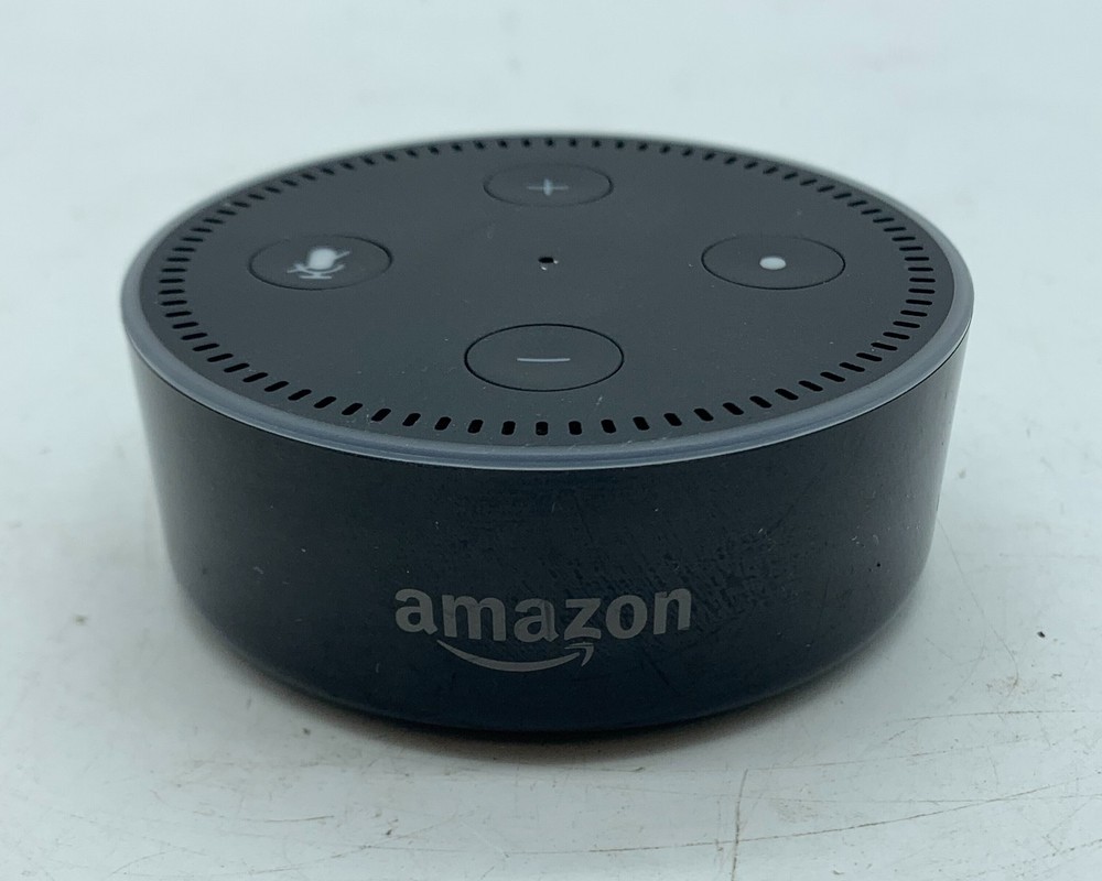RESET Amazon Echo Dot 2nd Gen RS03QR Black Speaker NO Power Cable – FREE S/H