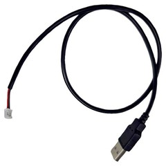 1Pc USB Power Adpater Cable 50cm Length 2 Pin USB Cabel to PH 2.0 Connector US