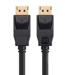 Displayport 1.2A Cable – 10-Pack, up to 4K (3840X2160P) 3D Video, High Bit Rate