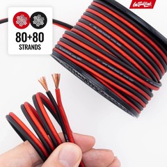 Install Link 16 AWG Gauge Speaker Wire Cable (30 Feet) Stereo, Car or Home Theat