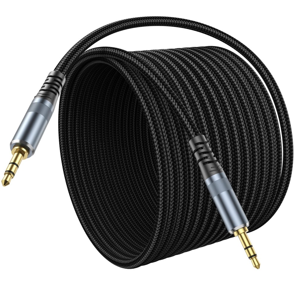 AUX Cable 20ft Long 3.5mm Audio Aux Cord 20 Feet Male to Male, Stereo 20