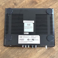 AT&T U-VERSE CISCO ISB7005 WIRED/WIRELESS TV RECEIVER WITH REMOTE & POWER CORD
