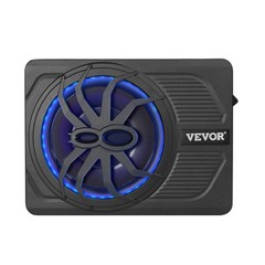 VEVOR 10” 440W Under-Seat Slim Car Subwoofer Hi-fi Speaker Sub Amp Kit