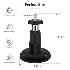 For Arlo Pro Security – 4Pack Flexible Camera Wall Mount Bracket Outdoor Indoor