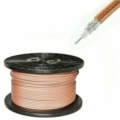 250FT RG400 RG-400 M17/128 Double High Temperature coax Coaxial RF Cable 12.4GHZ
