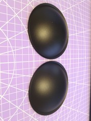Qnty: 2 Polypropylene Convex Dust Caps 3⅝”/93mm (3.5″/90mm) Unbranded Old School