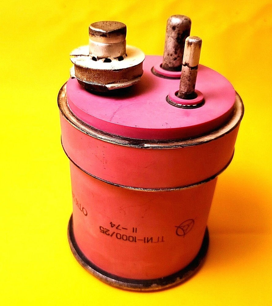 Thyratron TGI1-1000/25 up to 1000A anode voltage up to 25kV 25MW Military Soviet