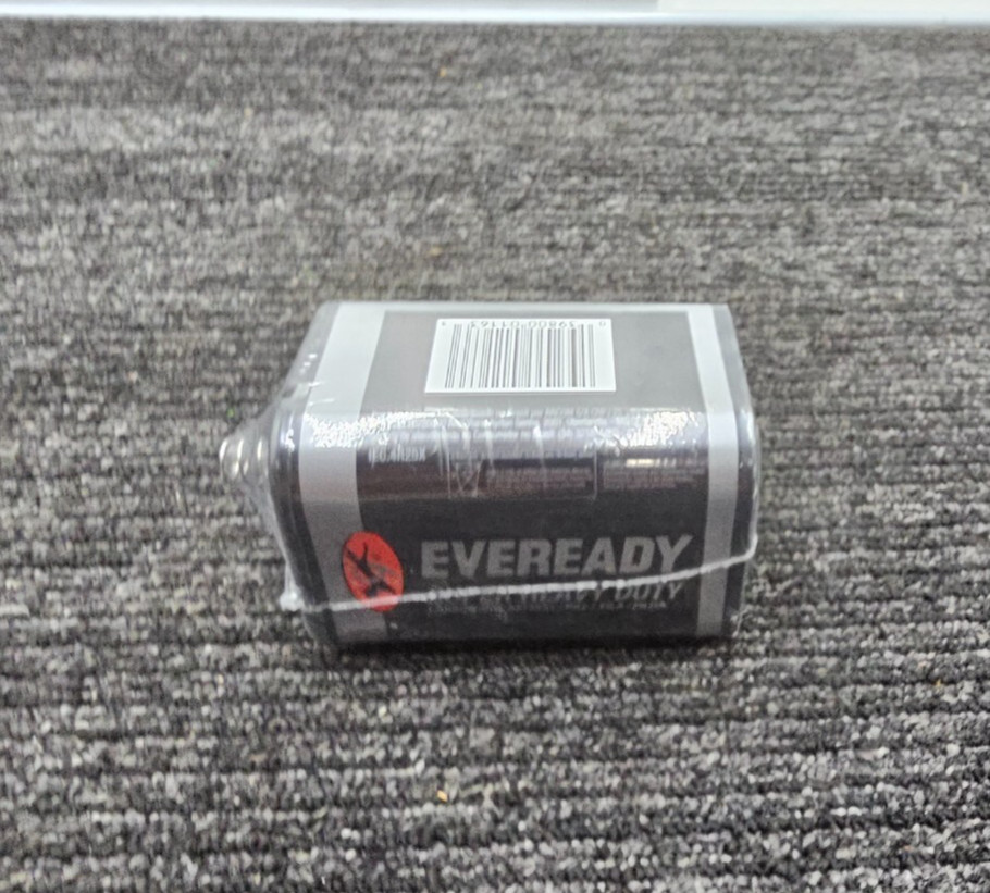 EVEREADY 1209 6V Battery Super Heavy Duty 6 Volt Battery Carbon Zinc Lantern