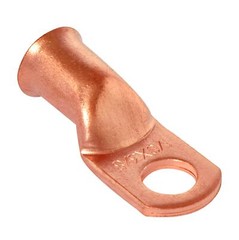 25pcs 8 GA AWG 3/8″ Copper Wire Ring Terminal Crimp Battery Welding Cable Lug