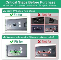Lg Tv Stand Base Replacement For 60 65 Inch Models Easy Install Height Adjust…
